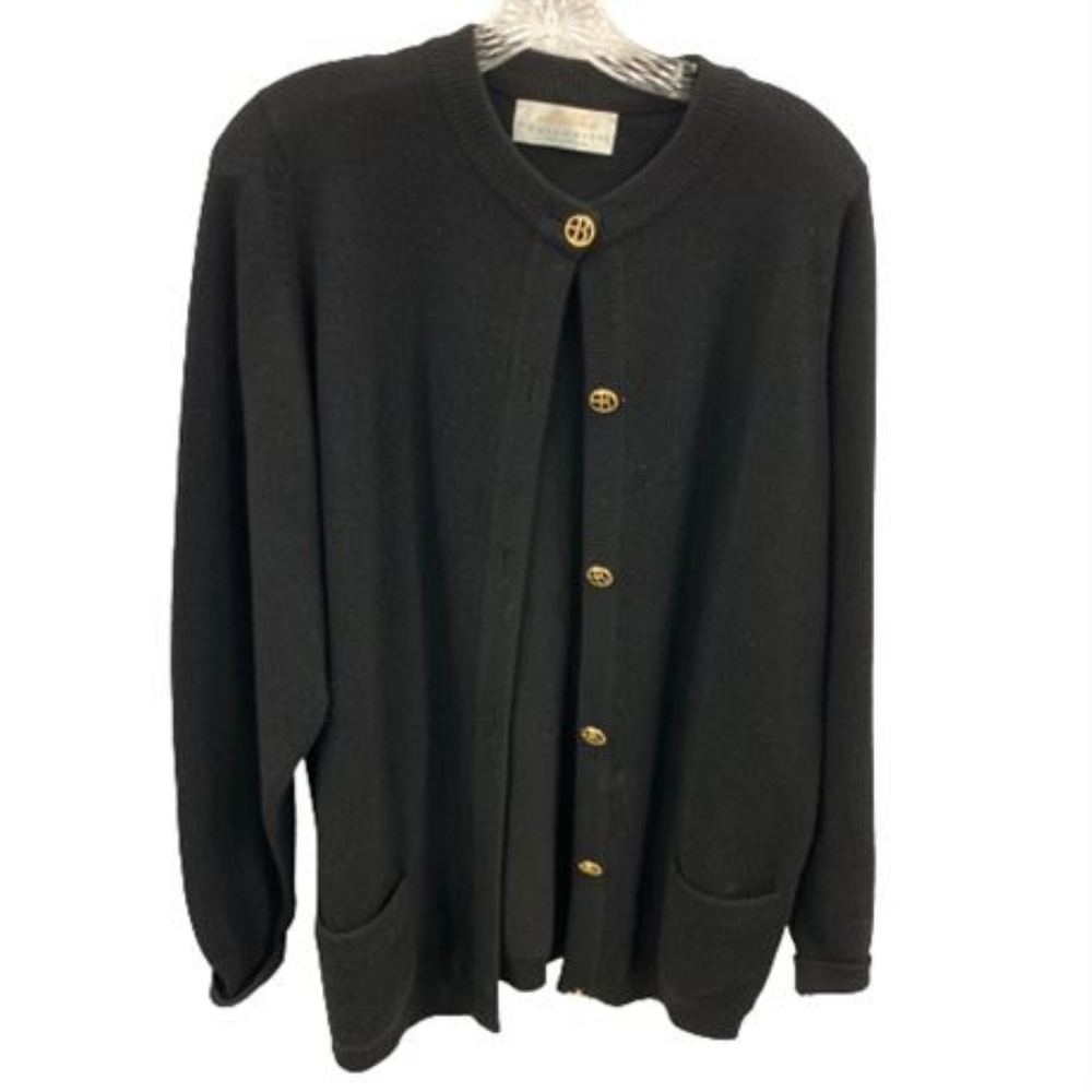 BERK by Ballantyne Scotland Cashmere Cardigan Medium